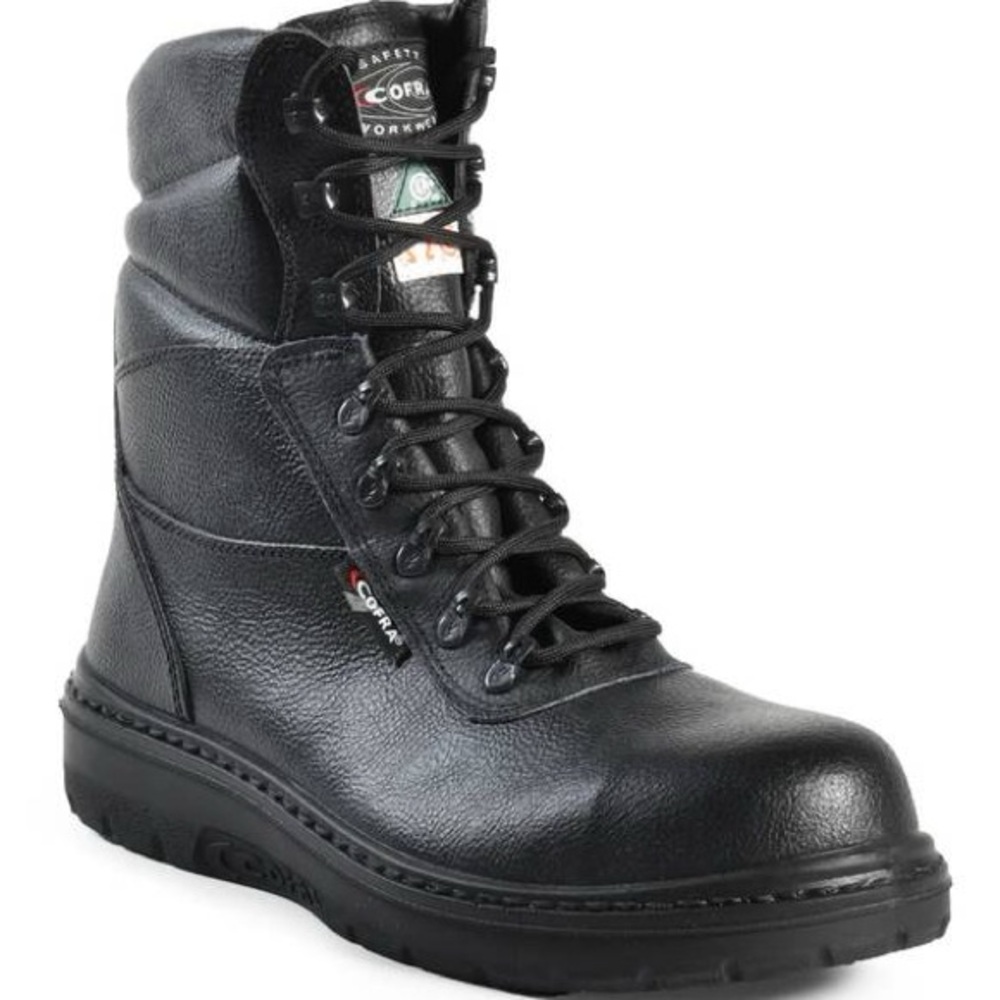 NEW COFRA Mens Industrial Boot Black, Size 12